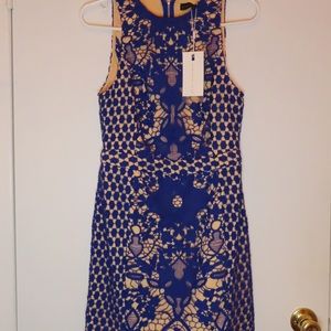 VICI Collection Timeless Attire Lace Overlay Dress